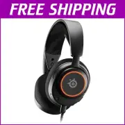 High Fidelity Arctis Nova 3 Gaming Headset with AI Noise-Cancelling Mic - Black