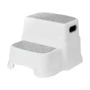 Multifunctional Two-tier Step Stool For Toddler And Adult Made With PP Non-slip