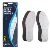 Kingsole® 2 Pairs Extra Fresh, Support and Cushion Inserts for Shoes & Boots