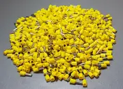 1000Pcs E4009 12AWG 4.0mm² YELLOW Insulated Ferrule Bootlace Terminal Crimp