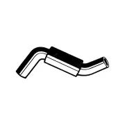 Gates Radiator Curved Hose for Honda Civic EK3 MB3 MB1 MB4 MB8 MC1