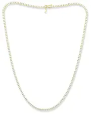 Diana M. 14K 7.40 ct. tw. Diamond Tennis Necklace