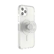 PopSockets PopCase MagSafe iPhone 12 / 12 Pro Phone Case Grip Mount Hold - Clear