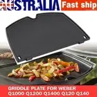 BBQ Half Griddle Plate for Weber Q Series (Q1000 Q1200 Q1400 Q120 Q140)