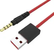 Alitutumao USB 3.5mm Jack Charging Cable Data Sync Cord Compatible with red
