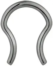 [Pierced Owl] 14-16GA ASTM F-136 Implant Grade Titanium Septum Retainer