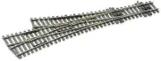 Peco Sl-E199 Ho Scale Code 75 Electrofrog: Three-Way Asymmetric Turnout 12º