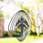 WALOEE Kinetic Hanging Wind Spinner Garden Decor Laser Cut-3D Wind Spinner