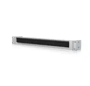 Ubiquiti 1U Rack Mount OCD Panel Brush, Silver Brush Panel, Compatible With The Toolless Mini Rack, Incl 2Yr Warr