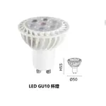 GU10 7W 5W LED 杯燈 採用歐司朗 OSRAM 晶片 GU10 IKEA燈具 全電壓 燈泡