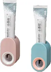 Bathroom Automatic Toothpaste Dispenser Holder Wall-mount Toothpaste Squeeze