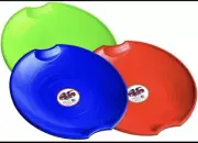 (12-pack) Paricon #626 26" Flexible Flyer Plastic Snow Sled Discs. Made In USA