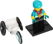 LEGO® Set col22-12 - Wheelchair Racer, Series 22