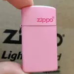 美國 ZIPPO 打火機 正品 SLIM袖珍版  粉紅亞光烤漆 (型號1638ZL)