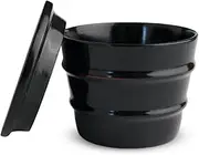 J-Kitchens Wooden with Lid Buckwheat Boar Mouth Akebono Φ3.5 x 2.8 inches (8.8 x 7.1 cm) Current Model