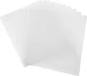 Generic 10Pcs Clear Plastic Photo Sleeves Protectors for Documents Posters and Certificates Multi Function Photo Organizers for Secure Storage and Easy Access