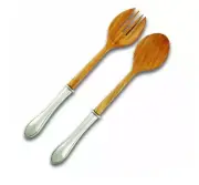 Vagabond House N19W Wales Pewter Handle Salad Serving Set NEW! FREE SHIPPING!