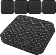 HANABASS Elliptical Machine Mat 6pcs Treadmill Pad Set Anti-Slip Noise Reduction High Density Protection