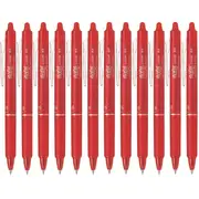 Pilot Frixion Clicker Erasable Gel Ink Pen 0.7mm (Red) [Box 12]
