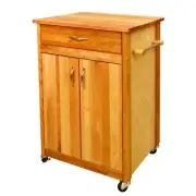 Catskill Craftsmen 25" Butcher Block Kitchen Cart