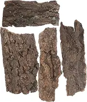 ULTECHNOVO Reptile Bark Bedding, Natural Cork Bark for Reptiles Flat Cork Wood Terrarium Substrate Tank Supplies for Snake Spiders Bearded Dragons Hermit Crabs Geckos