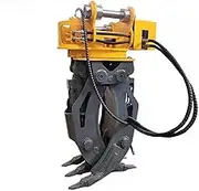Excavator-Mounted Hydraulic Timber Grab – Versatile Cutting Shear & Hydraulic Cutter for Tree Removal, Logging & Land Clearing