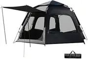 Automatic Camping Tent Portable Quick Open Tent Rainproof & Sun Protecting for s Travel Camping Picnic Hiking