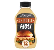 J.L. Kraft Chipotle Aioli with Chipotle Peppers 12 fl oz Squeeze Bottle