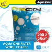 Aqua One Filter Wool Coarse 200x25cm (10392)