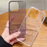 Phone Case For iPhone 15 14 Pro Max 11 13 12 Mini X Glitter Clear Silicone Cover
