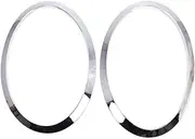 Labymos Headlight Trim Ring 2pcs Replacement for BMW Mini Cooper F55/F56/F57 2014-2021 OEM 51137300631, 51137300632, 51712355791, 51712355798