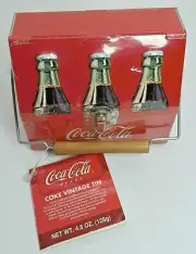 Coca-Cola Collectible, Mini Bottle Case With Cherry Candy, NEW