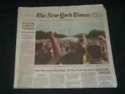 2020 JUNE 8 NEW YORK TIMES - DELICATE RESTART HAS COME AT LAST TO NEW YORK CITY