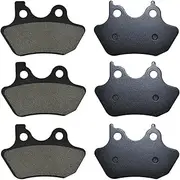 PRASHANT Motorbike Brake Pads For Ha-rley- Dyna Super Wild Glide FXDX FXDWG Low Rider FXDL FXDXT FXDS Sportster XL1200S Motorcycle Front Rear Brake Pads