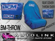 B&M Throwover Seat Cover w/ Logo for Bucket Seats Holden Commodore VZ VU SS UTE