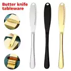 Stainless Steel Butter Knife Cutter Kitchen Tool Butter Scraper With Long Handle