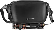 K&F Concept Camera Sling Bag,SLR/DSLR Camera bag with Tripod Holder, Multifunction Photography Crossbody Camera Portable Case, Camera Shoulder Case for Photographers