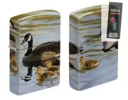 Zippo 5810 Linda Pickens Ducks Design 540 Finish Lighter + FLINT PACK