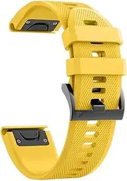 [BKUANE] 22 26mm Wristband Replacement for garmin fenix 6X 6 Pro 5 5X Plus 3 3HR Smartwatch Silicone Band Fenix 7x 7 Quick Release Straps