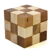 Smart Brain Magic Snake Puzzle Twist Cube 3d Magic Ruler Jigsaw Brain Teaser