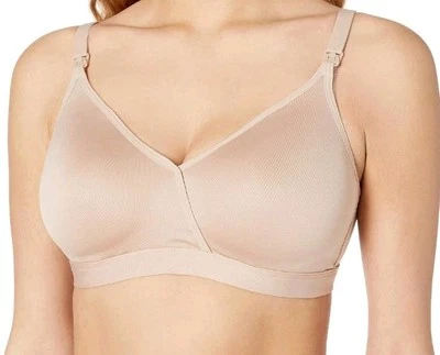 Playtex Women's Maternity & Nursing Shaping Wirefree Bra Full-Size 3XL- NWT