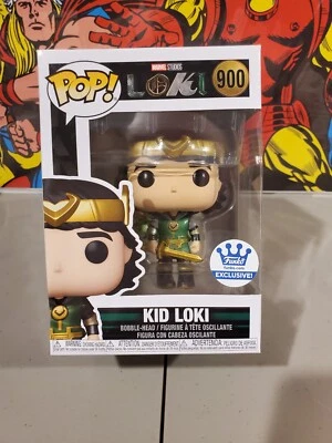 Kid Loki Funko Shop Exclusive Pop Metallic