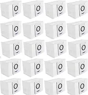 20 PACK Vacuum Bags Replacement Dust Bags Compatible with ECOVACS DEEBOT X1 OMNI Turbo T10 T20 Robot Vacuum Cleaner