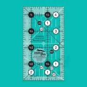 Creative Grids Quilt Ruler 2.5 x 4.5 Inch Rectangle