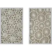A&B Home 82897 Luciana White Shadow Boxes