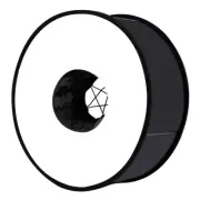Round Style Macro Portrait Softbox SpeedLite Flash Light Foldable Diffuser 45cm