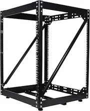 kenable 19" Open Rack 12U Frame Data Cabinet PDU/Network/Panel/Switch Office/Studio