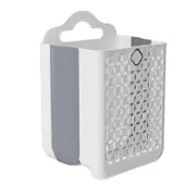 Household Foldable Dirty Clothes Basket Wall Mounted for Bathroom Storage