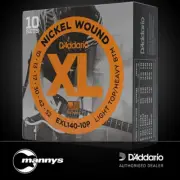D'Addario EXL140-10P Nickel Wound Electric Strings 10-PACK Light Top/Heavy Botto
