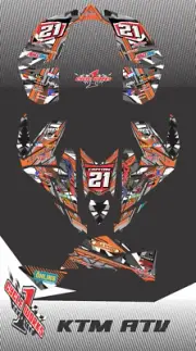 XC SX 450XC 525XC 505SX5 450SX ATV QUAD SEMI CUSTOM GRAPHICS KIT SN1